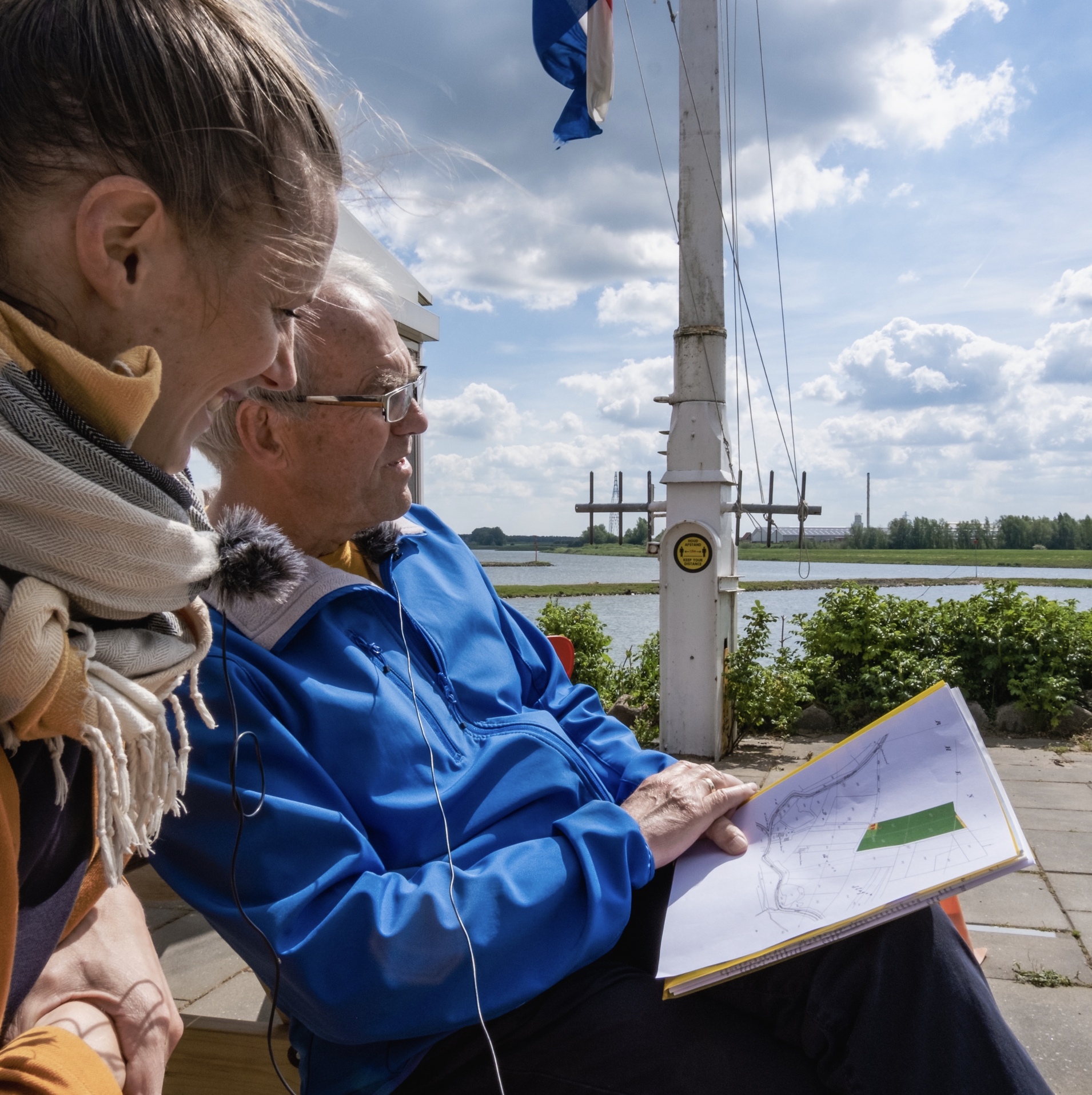 Al eeuwen houdt de Grebbedijk het water van de Nederrijn tegen bij hoge waterstanden.