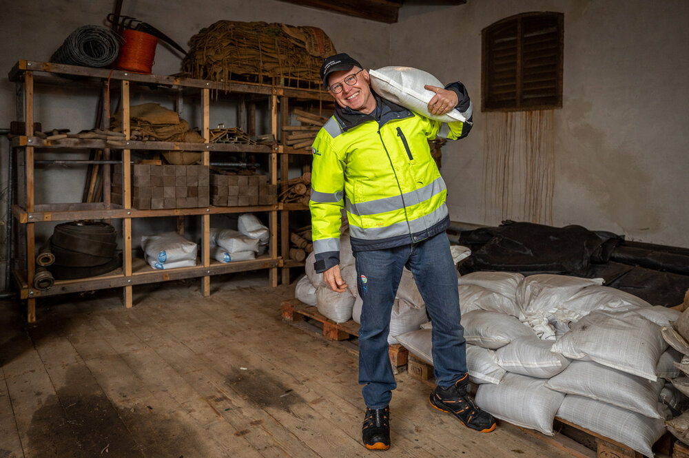 Paul van Breukelen, gebiedscoördinator rayon zuid voor Waterschap Vallei en Veluwe